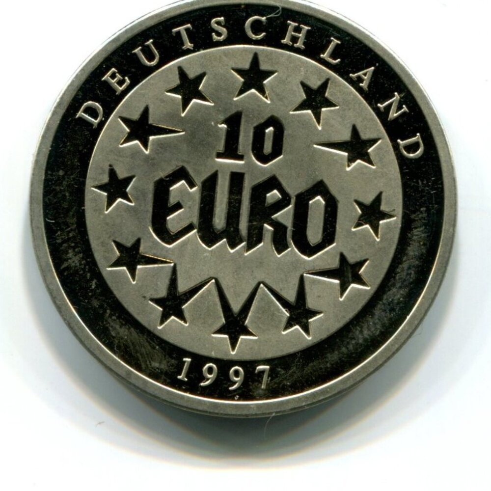 1997 Germany Europa 10 Euro Medal (b735-7)